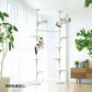 【レビュー特典あり】OPPO オッポ キャットフォレスト ツー CatForest-2 ブラック 猫 キャットタワー 突っ張り スリム 省スペース おしゃれ ネコ用品