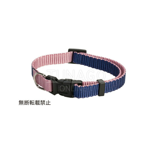 オッポ OPPO ツナゴ TUNAGO ダブルプレミアムカラー Double Premium CollarDobP Collar XS ブルー/ピンク