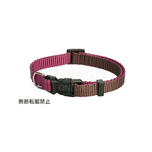 オッポ OPPO ツナゴ TUNAGO ダブルプレミアムカラー Double Premium CollarDobP Collar XS ブラウン/パープル