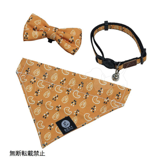 オッポ OPPO ツナゴ TUNAGO エンビ―キャットカラーセット ENVY Cat Collar Set ナッツ ブラウン