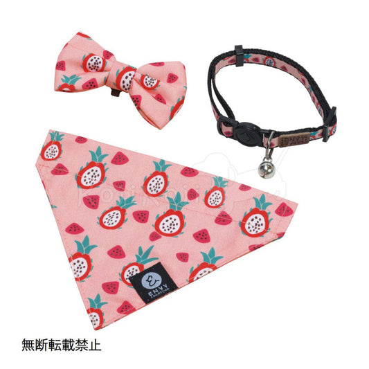 オッポ OPPO ツナゴ TUNAGO エンビ―キャットカラーセット ENVY Cat Collar Set トロピカル ピンク