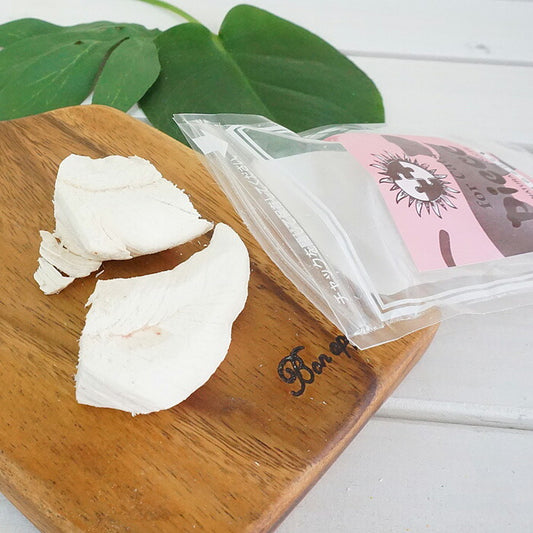 ピース 猫用 フリーズドライシリーズ 鶏ささみ 15g 無添加 おやつ ナチュラル 天然 猫 キャット トリーツ トッピング 手作りごはん