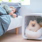 【分割手数料無料！】ネロ nello ペットドライルーム 5年物損付延長保証付き グレー 犬 猫 ドライヤー エアシャワー ハウス 日本製 送風 温風 静音 室内 分解丸洗いOK キャスター付き