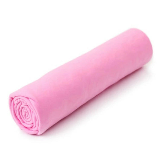 Petifam ペティファーム 超吸水ラバータオル ピンク 犬 ペットタオル 超吸水タオル PVAスポンジ 吸水速乾 柔らかい 専用ケース付き アウトドア おでかけ コンパクト 持ち運び