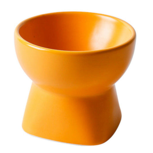 Petifam ペティファーム 脚付フードボウル オレンジ