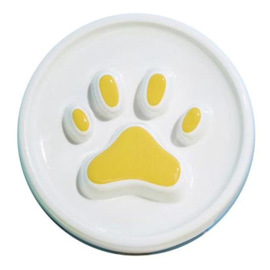 Petifam ペティファーム 肉球フードボウル M イエロー