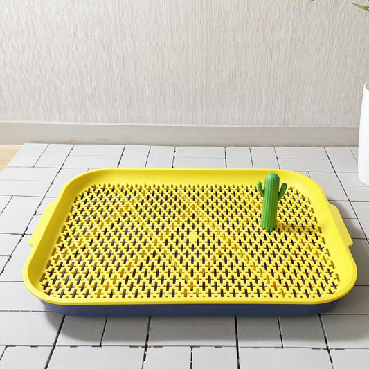 Petifam ペティファーム オアシスドッグトイレ ワイド イエロー