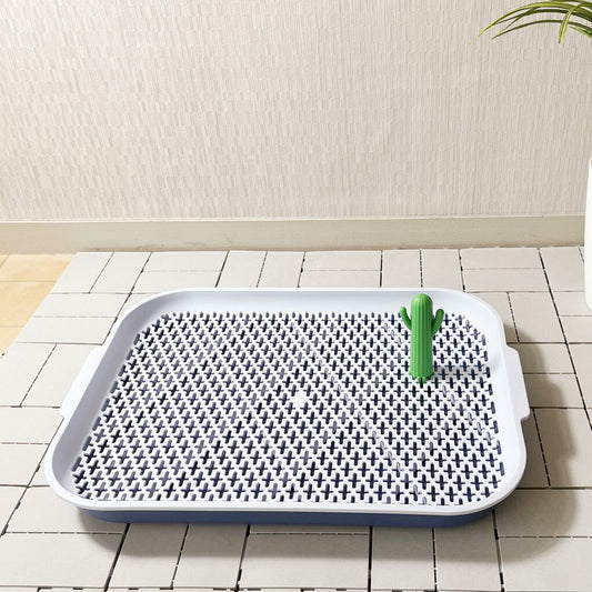 Petifam ペティファーム オアシスドッグトイレ ワイド ブルー