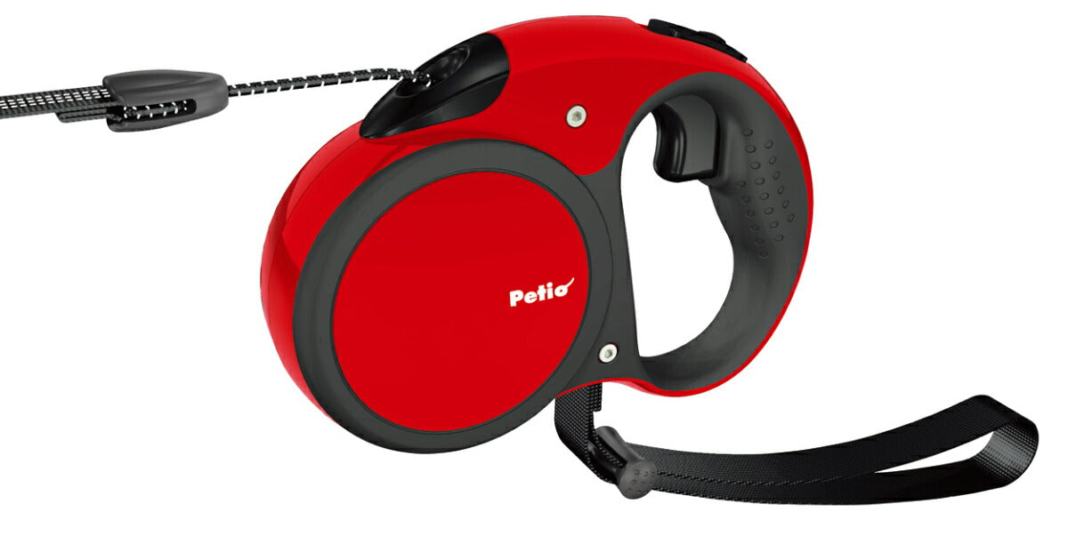 ペティオ Style Trainer リールリード スマートコントロール M フェニックスレッド 伸縮リード 反射ロープ