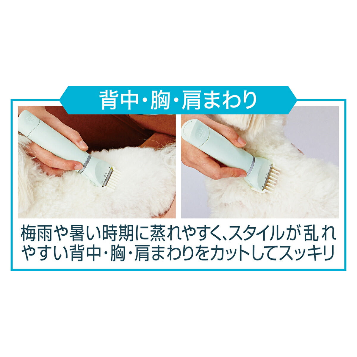 ペティオ Self Trimmer 乾電池式 コードレスバリカン セミレギュラー