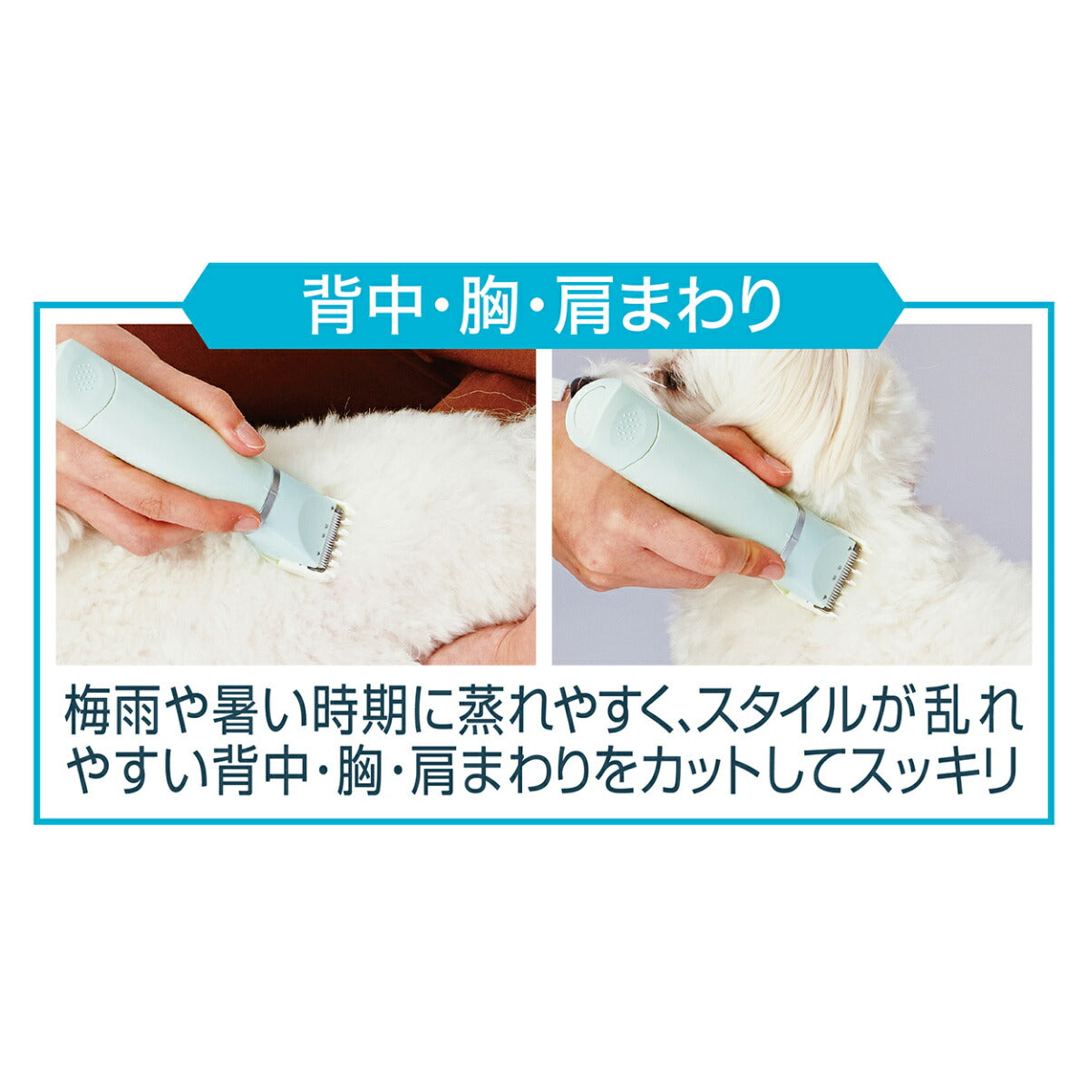 ペティオ Self Trimmer 乾電池式 コードレスバリカン コンパクト