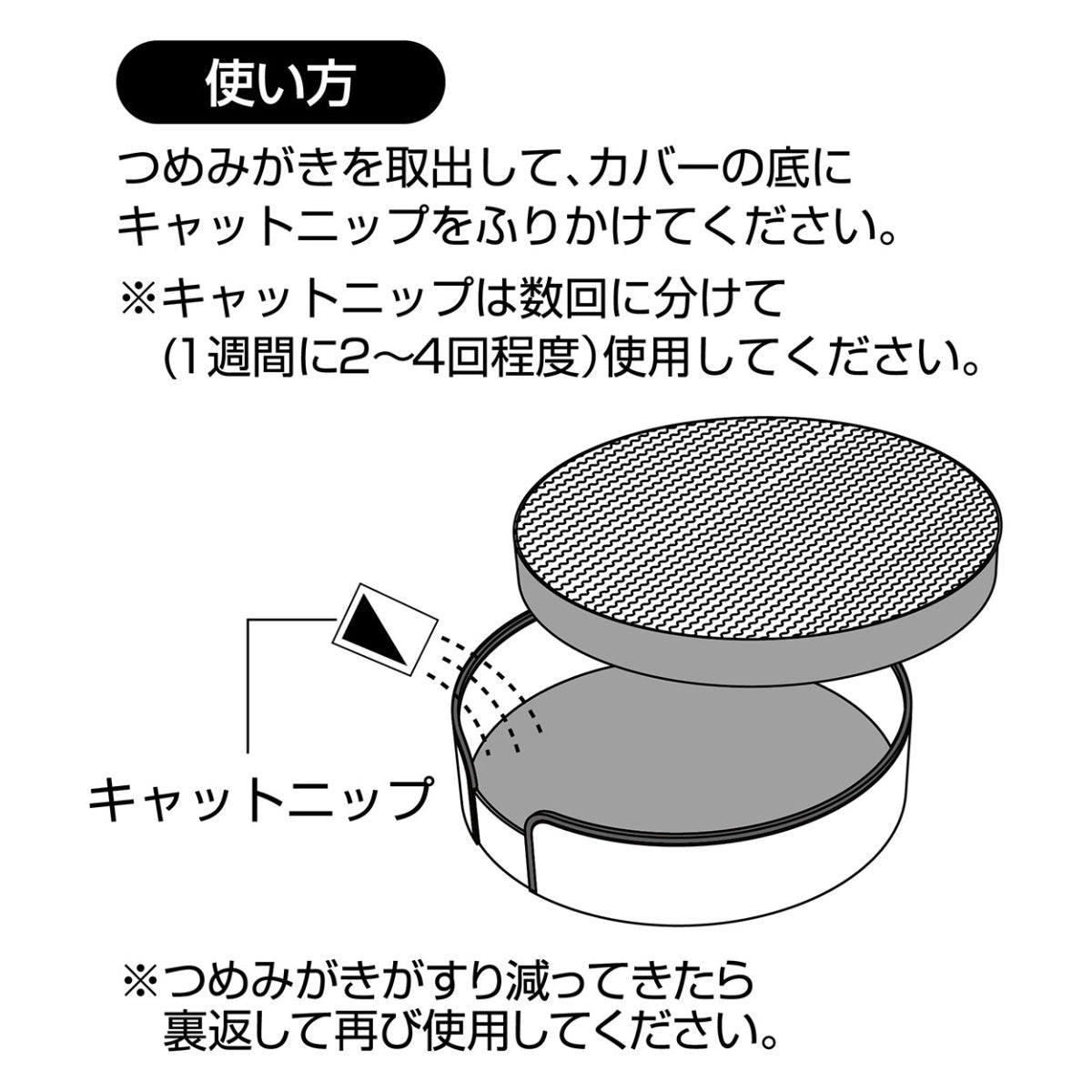 ペティオ necoco とぎカスで部屋を散らかさないお手入れ簡単つめみがき 猫 おもちゃ 爪とぎ