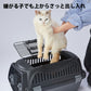 ペティオ ハウスにしやすい2ドアスマイルキャリープラス M ブラック【送料無料】 ハードキャリー クレート 犬 猫 小動物