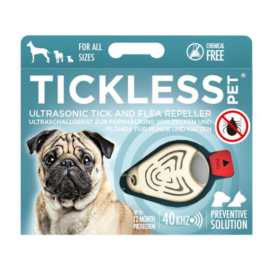 TICKLESS チックレス PET ベージュ 虫除け 薬品不使用 ノミ・ダニ対策 安全 超音波