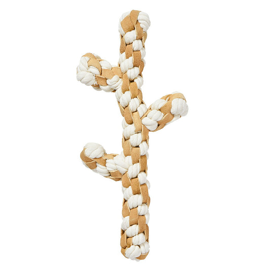 ファッド FAD レザー&コットン・トイ ブランチ 犬 おもちゃ ロープ 噛む デンタルトイ 革