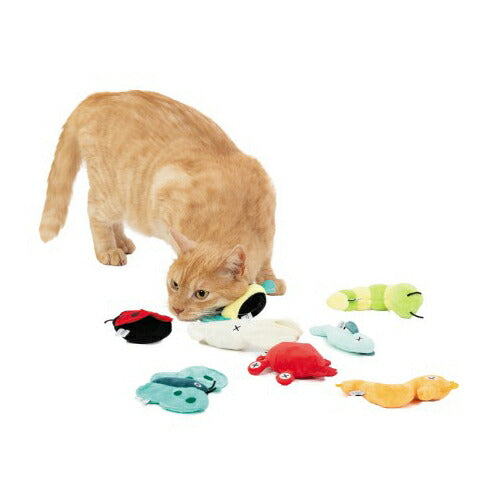ファッド FAD キャットトイ ミニ シーホース 猫 おもちゃ ぬいぐるみ 音が鳴る キャットニップ