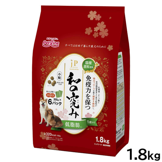 JPスタイル和の究み 小粒 低脂肪 1歳から 1.8kg（300g×6）