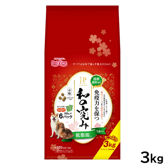 JPスタイル和の究み 小粒 低脂肪 1歳から 3kg（500g×6）