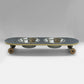 PETTO（ペットト）SK8PLATE（スケートプレート）フードスタンドセット 大 ブラック 関家具 フードテーブル フードボウル ペット 犬 猫 フードボウルスタンド 高さがある 脚付