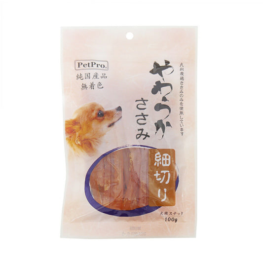 ペットプロ 純国産やわらかささみ細切り 100g