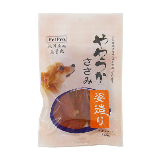 ペットプロ 純国産やわらかささみ姿造り 100g