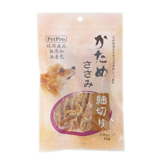 ペットプロ 純国産かためささみ細切り 50g