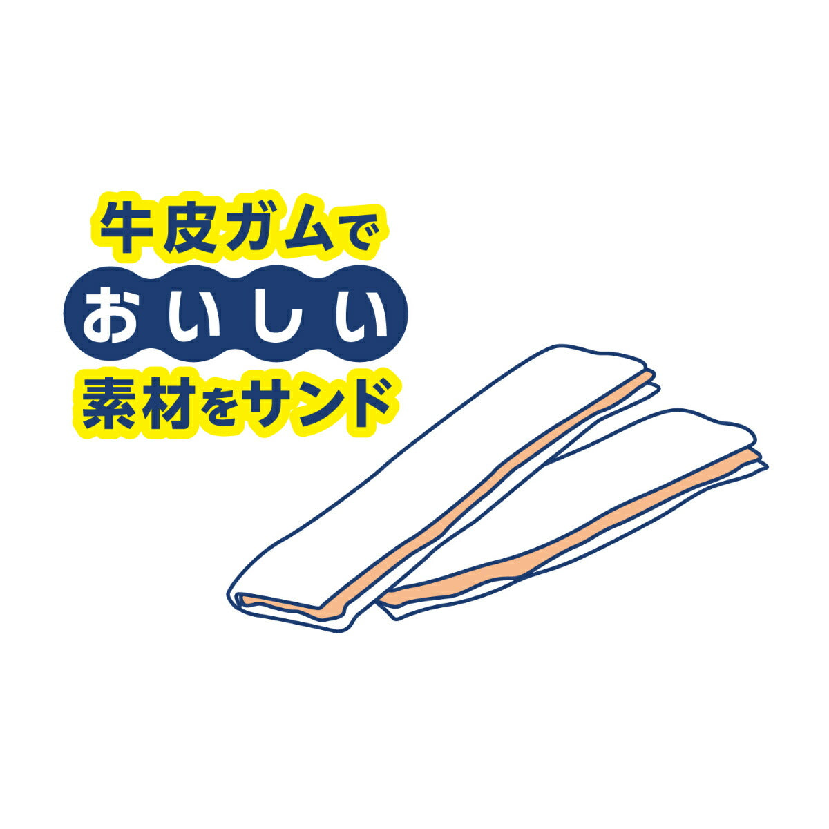 ペットプロ PetPro 犬用おやつ かむかむサンドガム おいも＆ささみ 20＋5本