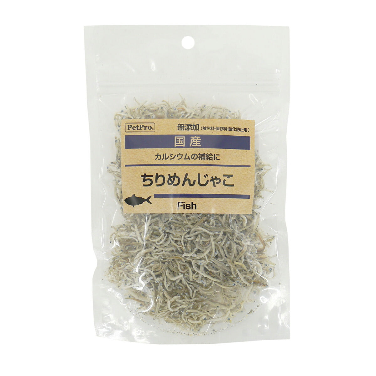 ペットプロ 犬用おやつ 国産おやつ 無添加ちりめんじゃこ 60g