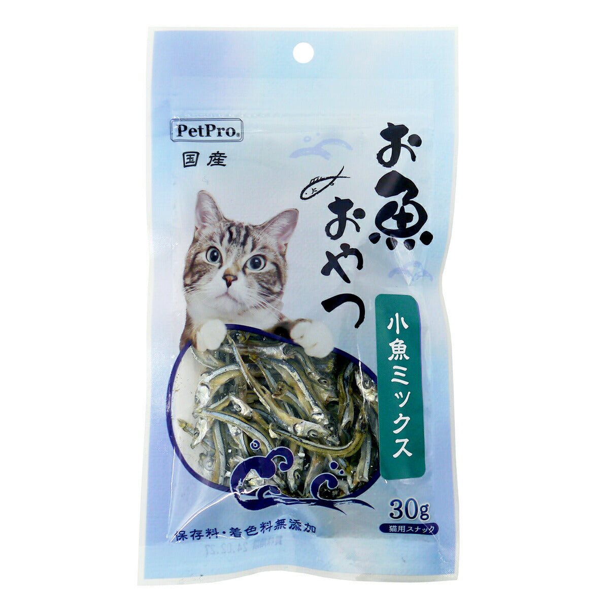 ペットプロ 猫用おやつ お魚おやつ 小魚ミックス 30g