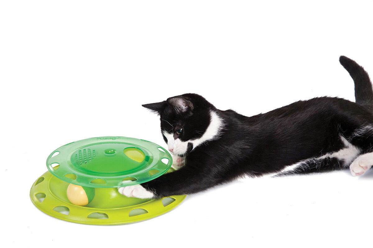 ペットステージ Petstages キャットニップ・チェイサー 猫 おもちゃ チェイストイ ボール 滑り止め付き キャットニップ