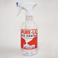 ピュアラシステムケア PURE-LA バイオバニッシュ プレミアム 本体 350ml 犬 スプレー トイレ 消臭 除菌 国産 無添加 無香料 ノズル付き