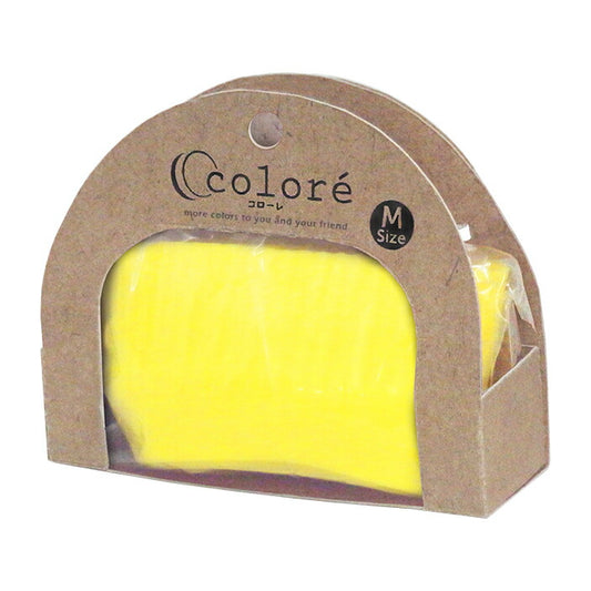 PLATZ Colore（コローレ） M用デイリーカラーリム M シシリアレモン フードボウル 犬 猫 食器 餌皿 シリコン すべり止め