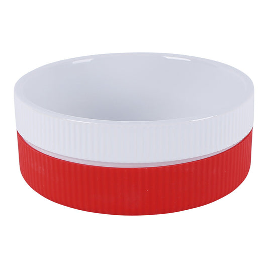 PLATZ Colore（コローレ） M サングリアトマト フードボウル 犬 猫 食器 餌皿 陶器 すべり止め