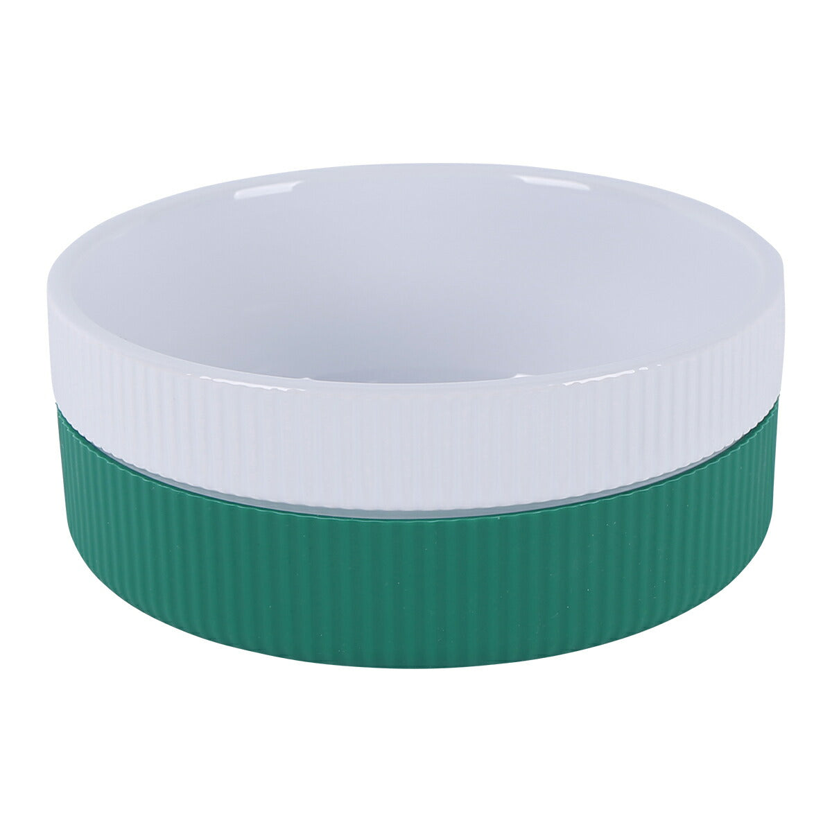 PLATZ Colore（コローレ） M イタリアンバジル フードボウル 犬 猫 食器 餌皿 陶器 すべり止め