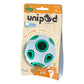 PLATZ ユニポッド unipod コスモス M ブルー 犬 おもちゃ ボール トリーツトイ 知育トイ デンタルトイ ラバー お手入れ簡単
