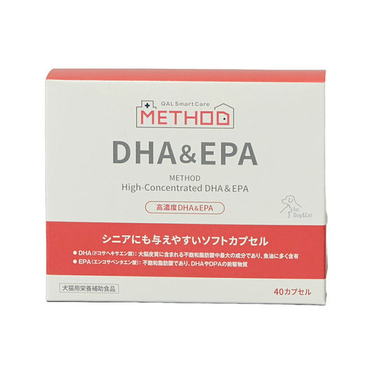 METHOD サプリメント 高濃度 DHA&EPA 40カプセル