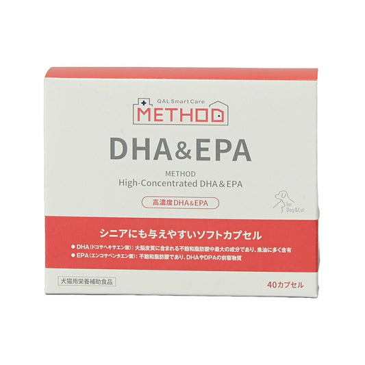 METHOD サプリメント 高濃度 DHA＆EPA 40カプセル