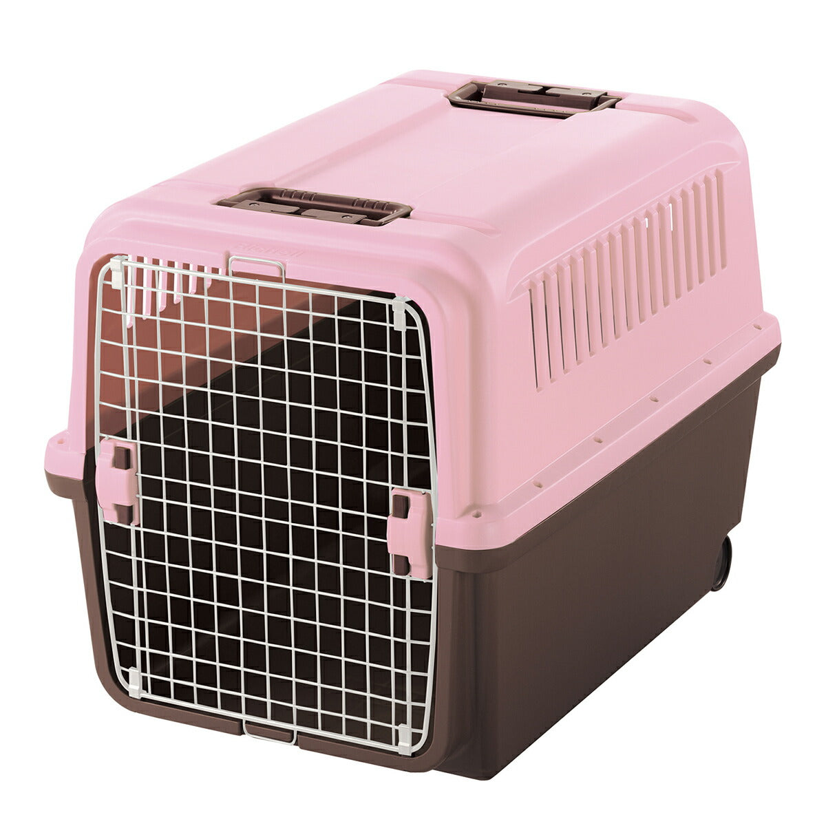 リッチェル Richell キャンピングキャリー XL ライトピンク 犬 ペットキャリー クレート ハウス 大型犬 ハード 水洗い可 キャスター付き おでかけ 車 災害
