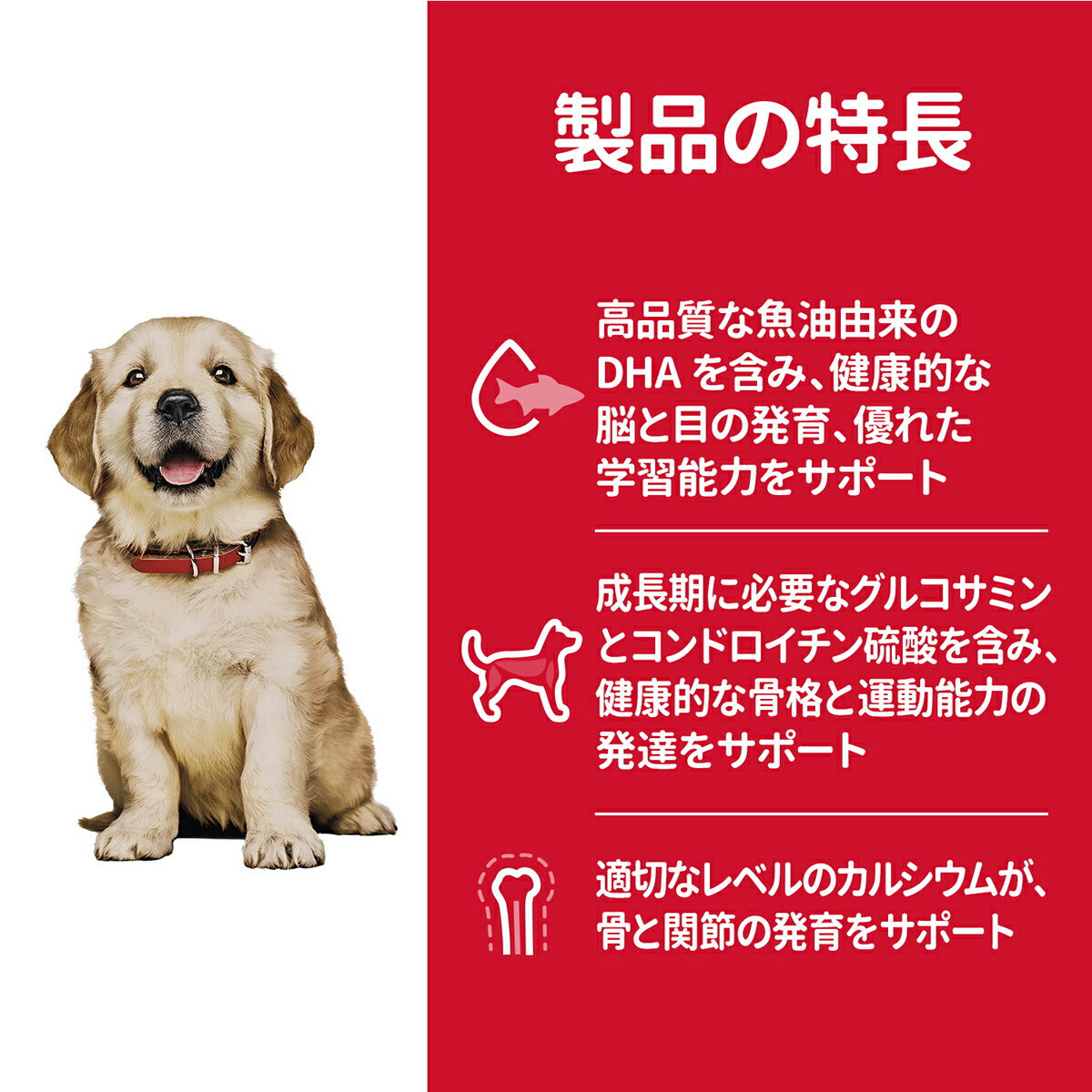 サイエンス・ダイエット パピー 大型犬用 子犬用 18ヶ月まで チキン 12kg ヒルズ ドッグフード ドライフード 総合栄養食 着色料・香料不使用