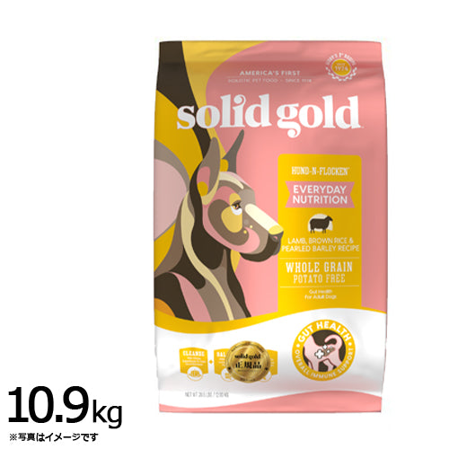 ソリッドゴールド ドッグフード フントフラッケン 10.9kg 犬 成犬用 老犬(シニア)用 ドライフード 総合栄養食 人工保存料不使用 人工香料・着色料不使用 【送料無料】