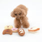 ソルグラ Solgra 犬のおもちゃ もちっと食パン オフホワイト