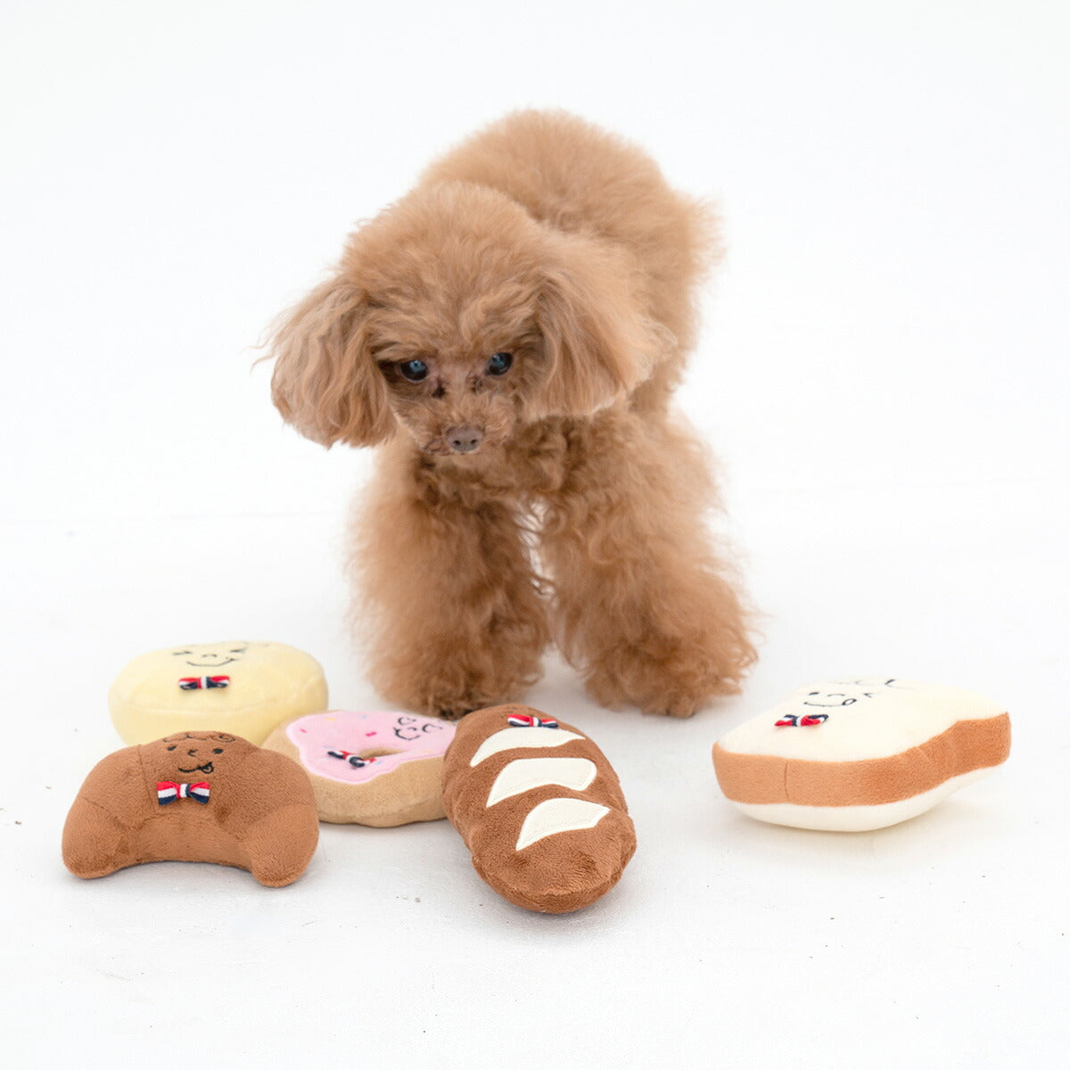 ソルグラ Solgra 犬のおもちゃ パリッとフランスパン ブラウン