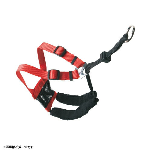 PLATZ プラッツ SPORN スポーン メッシュハーネス S レッド 犬 ハーネス 胴輪 簡単装着 小型犬 しつけ 引っ張り防止 トレーニング メッシュ クッションスリーブ 負担が少ない