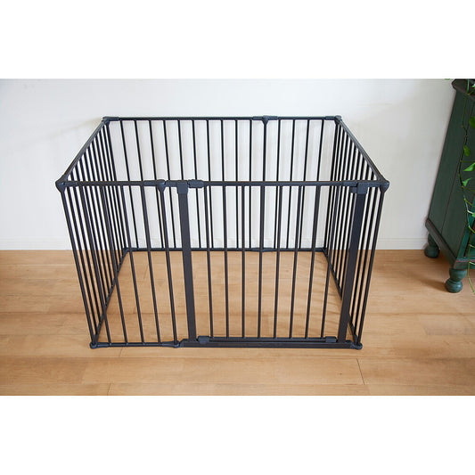 スカンジナビアン ペットデザイン ペットケージ XL ブラック 送料無料【代引き不可】