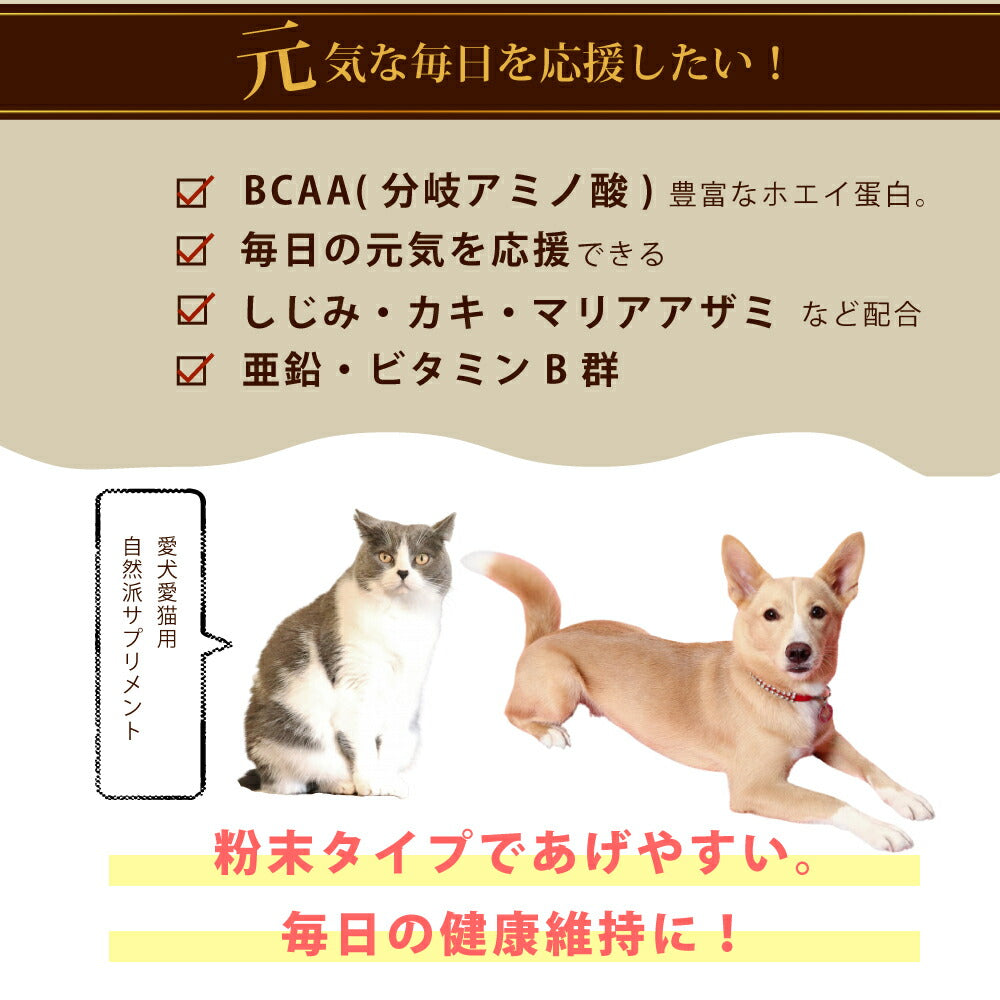 GLORY DOG＆EARTH 犬猫用サプリメント 肝パワー元気 90g