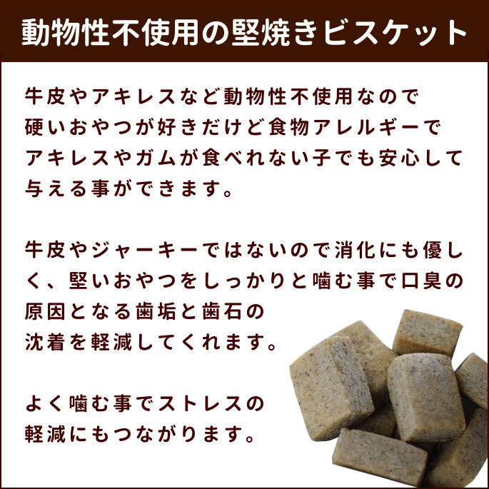 GLORY DOG＆EARTH デンタルひじきビスケット ハード 60g