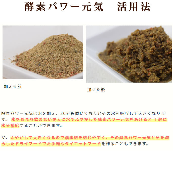 帝塚山ハウンドカム 犬猫用 発酵野菜パウダー 酵素パワー元気健康プラス 150g