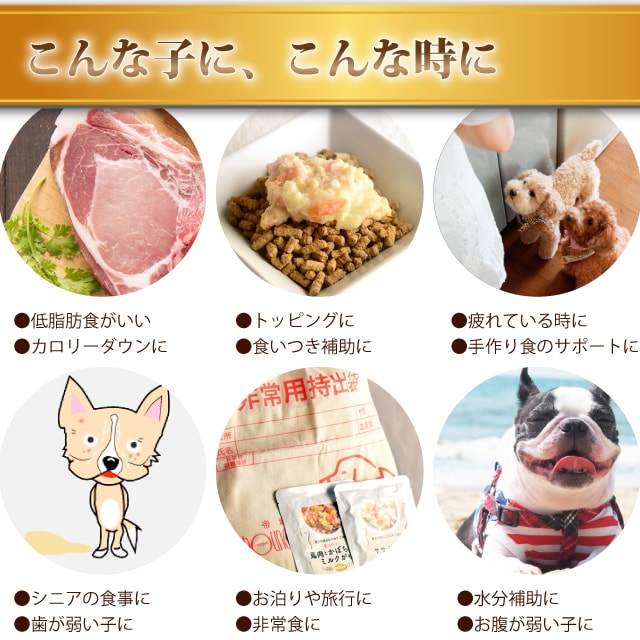 帝塚山ハウンドカム 愛犬の安心レトルトごはん 低カロリーササミと玉子のおかゆ 100g