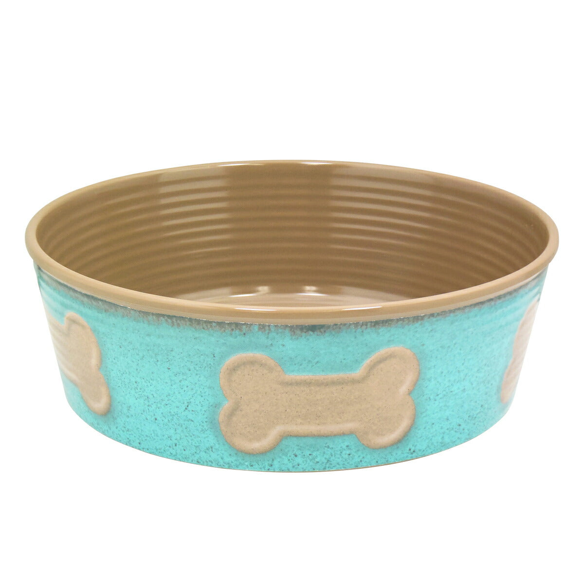 Tar Hong タールホンボウル L ターコイズグリーン フードボウル 犬 食器 餌皿 メラミン すべり止め 食洗器対応 BPAフリー