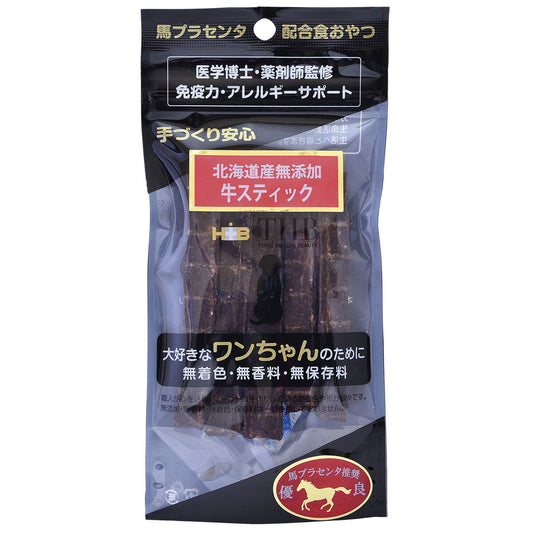 THB JAPAN 馬プラセンタ 牛スティック 犬用 35g 無添加 おやつ
